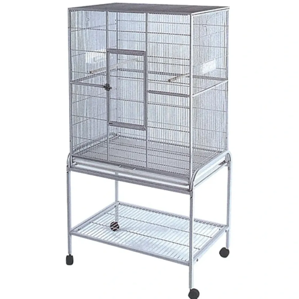 Fuglebur Gd Rival inkl bord med hjul 81x54x157 cm