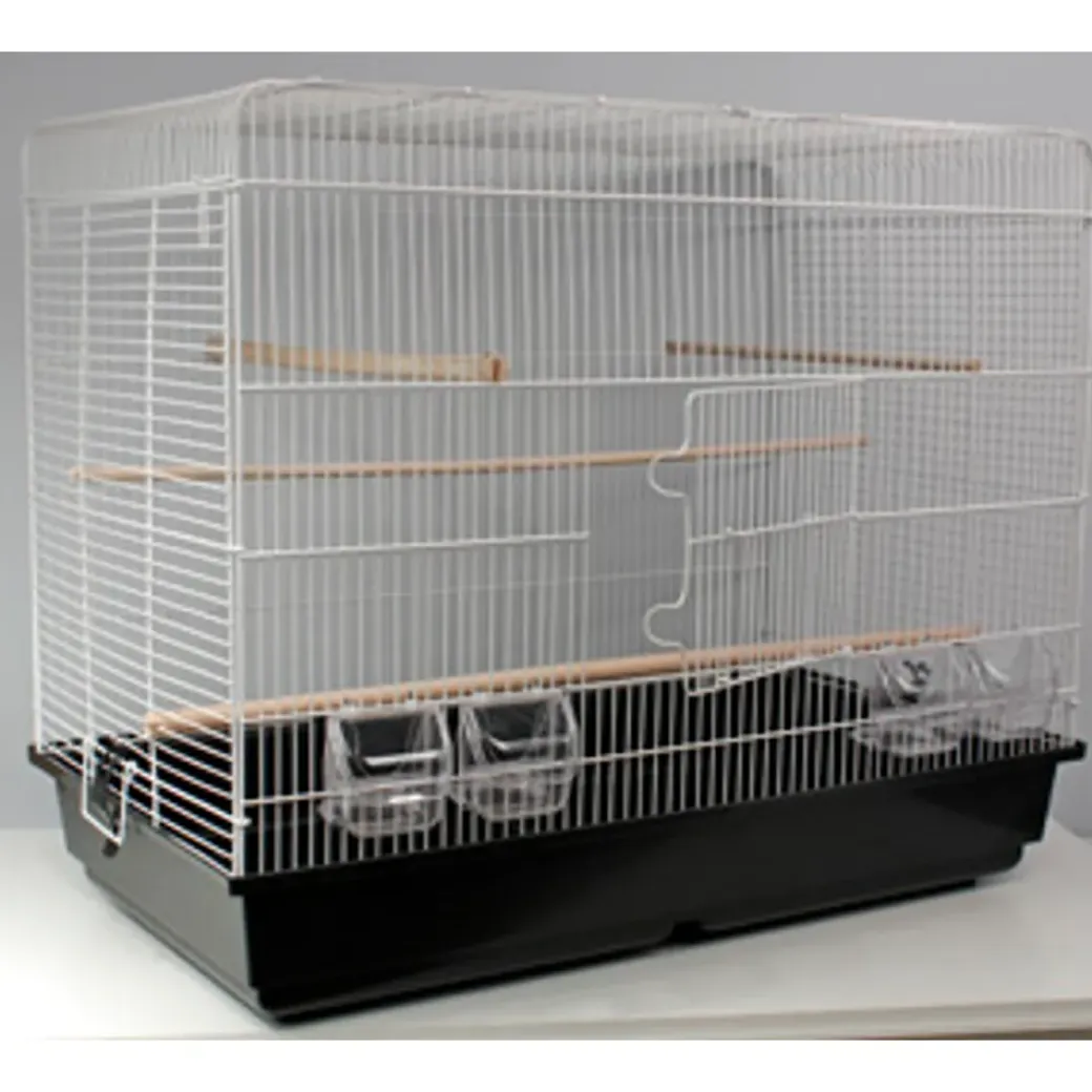 Fuglebur Gd Space Hvid og Sort 85x48x70 cm
