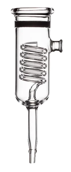 Glas CO2 Diffuser med spiral bubble tæller M
