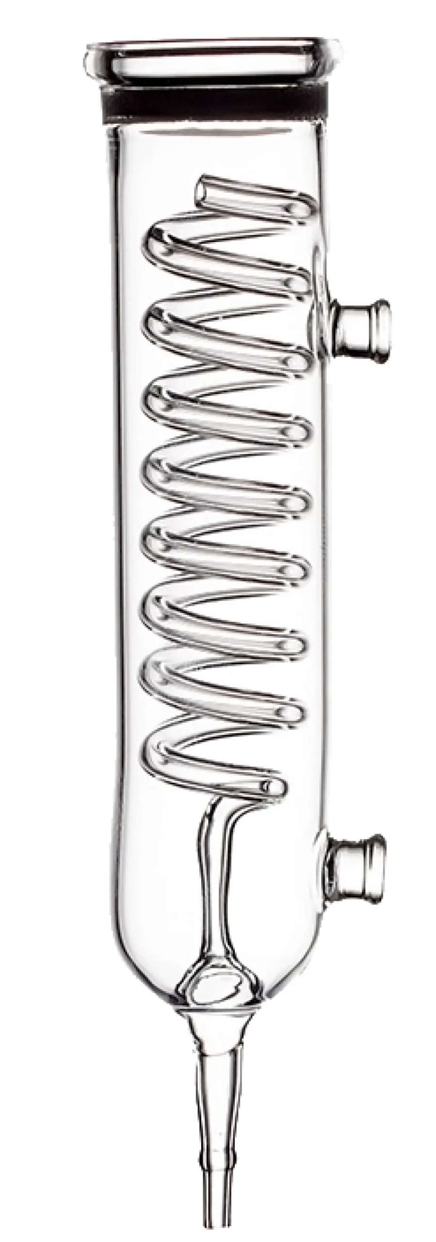 Glas CO2 Diffuser med spiral bubble tæller L