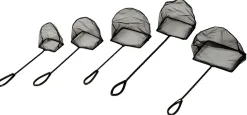 Hagen Fiskenet 12,5 cm 40 cm skaft Sort