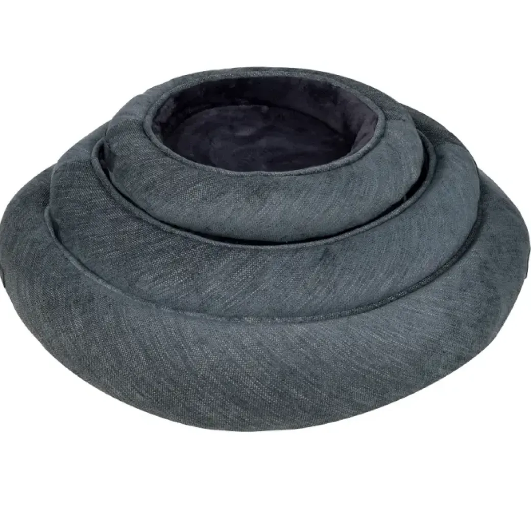 Halo rund hundeseng Emerald Small 52 x 52 x 12 cm Grøn