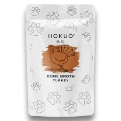 Hokuo Turkey Bone Broth 100 ml - naturlig kalkunbouillon til hunde og katte