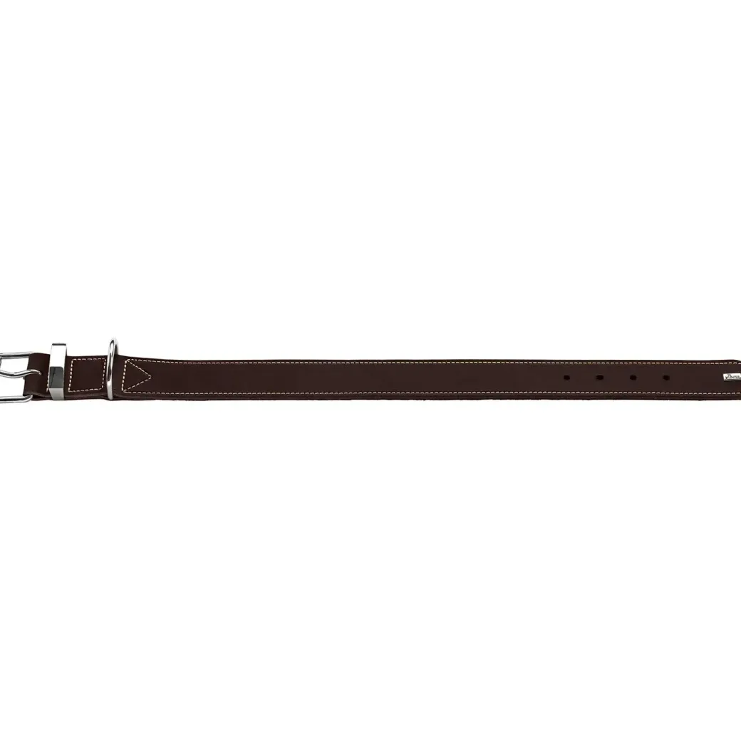 Hunter Aalborg Special Hundehalsbånd 40 Brun - 28-34 cm