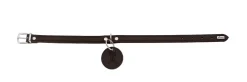 Hunter Aalborg Sport Mørkebrun 47 hundehalsbånd - 37-43 cm