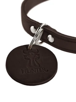Hunter Aalborg Sport Mørkebrun 47 hundehalsbånd - 37-43 cm