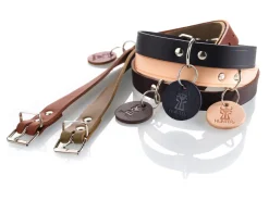 Hunter Aalborg Sport Mørkebrun 60 hundehalsbånd - 45-55 cm