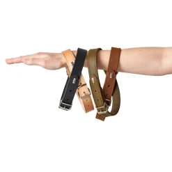 Hunter Aalborg Sport Oliven 47 hundehalsbånd - 37-43 cm