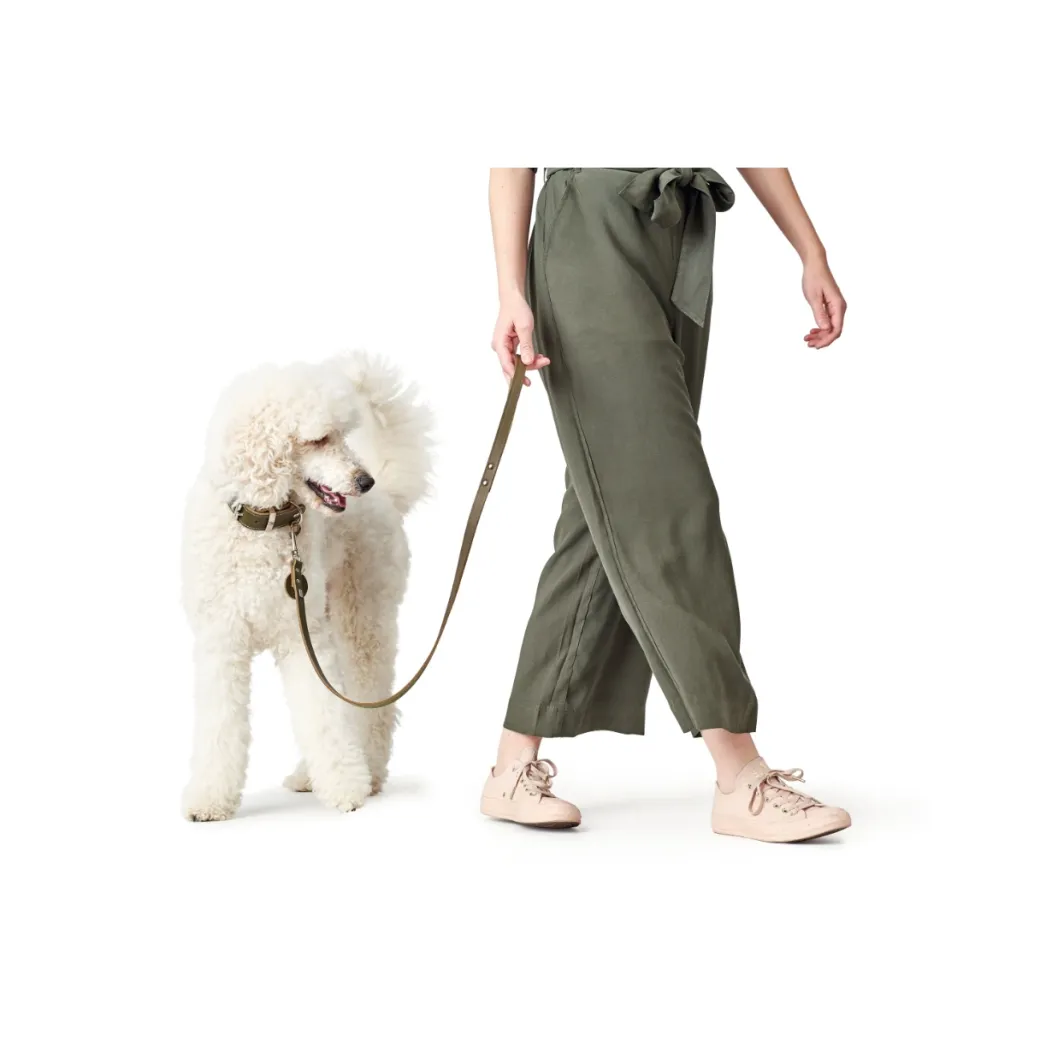 Hunter Aalborg Sport Oliven 60 hundehalsbånd - 45-55 cm