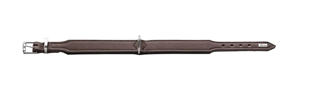 Hunter Basic halsbånd str.55 Brun - 41,0-49,0 cm