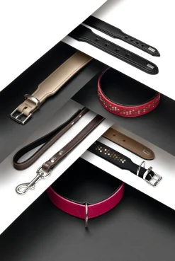 Hunter Basic halsbånd str.42 Sort - 35,0-39,5 cm