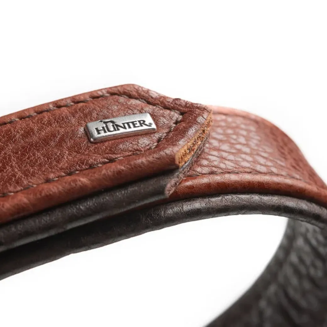 Hunter Cody 60 Cognac Mørkebrun hundehalsbånd - 46-52 cm