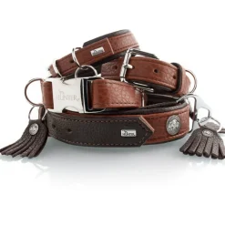 Hunter Cody 65 Cognac Mørkebrun hundehalsbånd - 50-56 cm