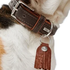 Hunter Cody 65 Mørkebrun Cognac hundehalsbånd - 50-56 cm