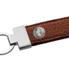 Hunter Cody Nøglering Cognac Bisonlæder