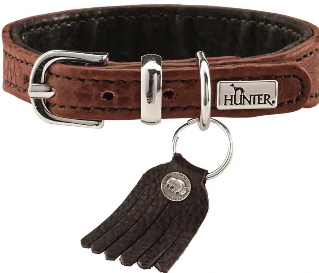 Hunter Cody Petit 30 Cognac Mørkebrun hundehalsbånd