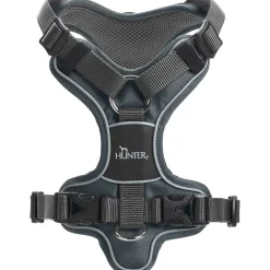 Hunter Divo hundesele L grå/grå just mave 72-100 cm - Stabil kontrol og komfort