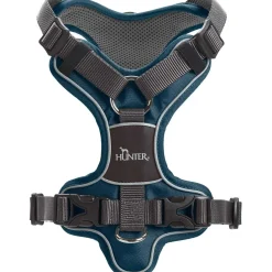 Hunter Divo hundesele S petrol/grå just mave 45-56 cm - Fleksibel kontrol og komfort i balance