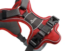Hunter Divo hundesele S rød/grå just mave 45-56 cm - Smidig pasform og stabil kontrol