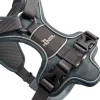 Hunter Divo hundesele XS grå/grå just mave 34-47 cm - Stabil kontrol og komfort
