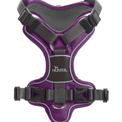 Hunter Divo hundesele XS violet/grå just mave 34-47 cm - Stabil kontrol og komfort