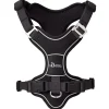 Hunter Divo Up hundesele L sort just mave 72-100 cm - Robust støtte og tryg kontrol