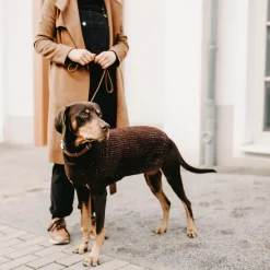 Hunter Finja pullover strik Mørkebrun str 65