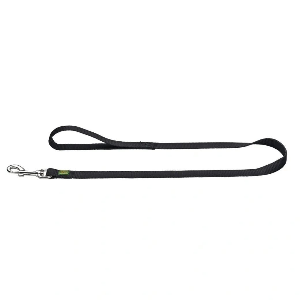 Hunter Førerline til Hund Nylon 20/100 Sort