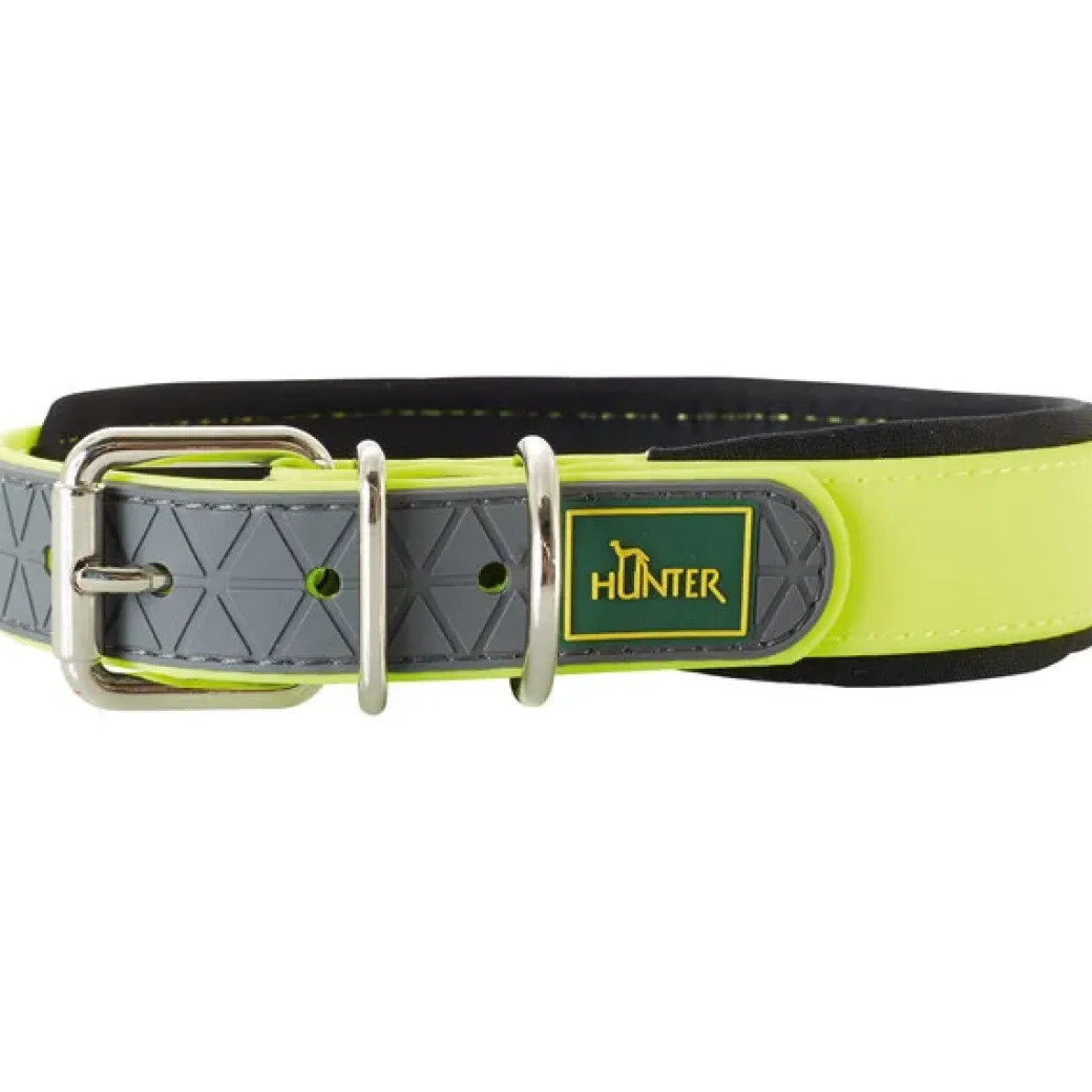 Hunter Halsbånd Convenience 45 Gul - 33-40 cm