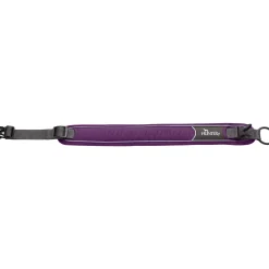 Hunter Halsbånd Divo S Violet/Grå - justerbart hundehalsbånd (25-35 cm, B 4 cm)