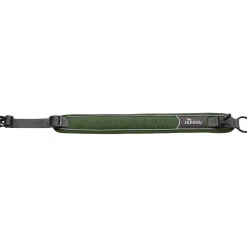 Hunter Halsbånd Divo XL Grøn/Grå - justerbart hundehalsbånd (55-65 cm, B 5,5 cm)