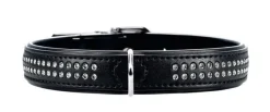 Hunter Halsbånd 40 Modern Art Deluxe Sort - 29-35 cm