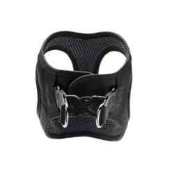 Hunter Hilo læder hundesele sort XXS/XS - hals 30-34 cm