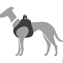 Hunter Hilo læder hundesele sort XS - hals 33-37 cm