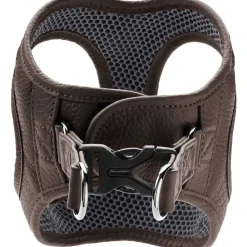 Hunter Hilo læder hundesele XXS-XS brun hals 30-34 cm - blød og let komfort