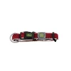 Hunter hunde halsbånd Hilo Rød L-XL - justerbart hundehalsbånd (40-60 cm, B 3,2 cm)
