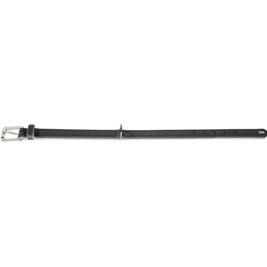 Hunter Hundehalsbånd læder Canada Elg Grå 50 - 37-43 cm