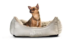 Hunter hundeseng Astana Medium 80x60 cm Brun