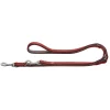 Hunter Hundesnor Canada Elg læder line 20mm Rød