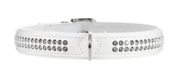 Hunter Hvid Smart halsbånd 24 - 17-20,5 cm