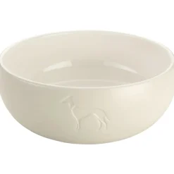 Hunter keramik Lund hunde skål 1500 ml Beige
