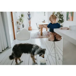 Hunter keramik Lund hunde skål 350 ml Beige