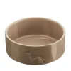 Hunter Keramikskål Osby 1900 ml Beige - robust foder- og vandskål
