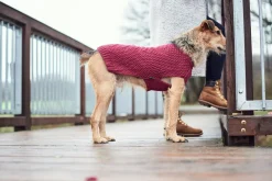 Hunter Malmø pullover strik bordeaux str. 40