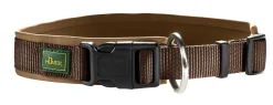 Hunter Neopren hundehalsbånd brun 50 cm - 45-50 cm indstilling