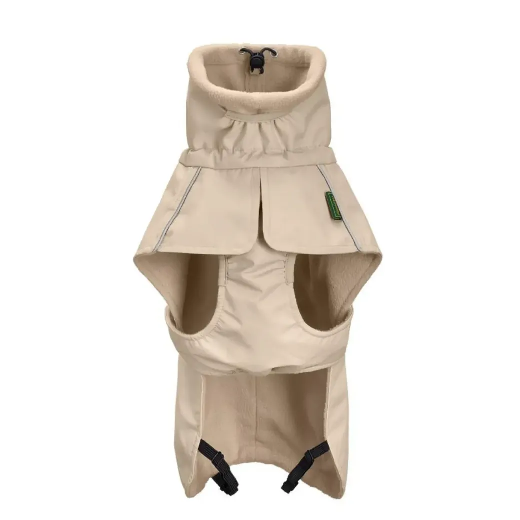Hunter Nordby hundefrakke str 45 creme