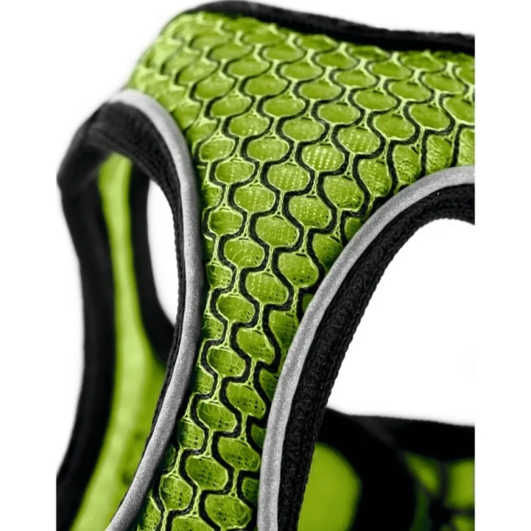 Hunter NY Hilo Comfort hundesele XXS-XS lime mave/bryst 33-36 cm - Fleksibel let pasform til små hunde