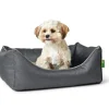 Hunter Ortho Cleveland hundeseng Medium 80x60 cm Grå