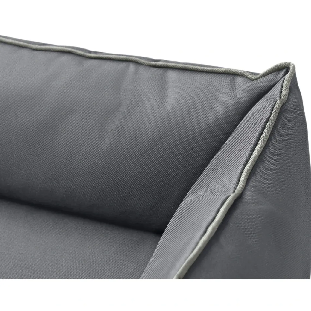 Hunter Ortho Cleveland hundeseng L 100x70 cm Grå