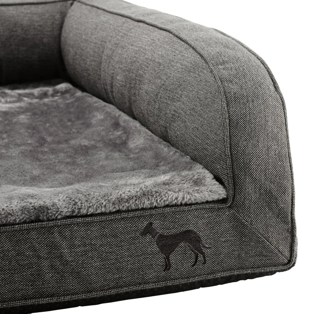 Hunter ortopædisk hundesofa Livingston Medium 80 x 60 cm Antracit